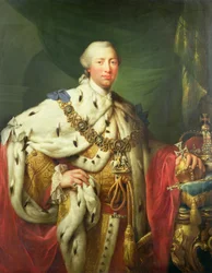 Portrait de George III dans ses habits de couronnement, vers 1760